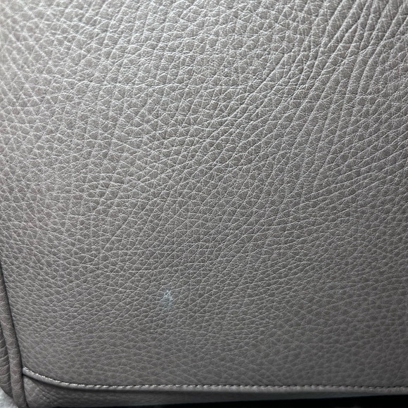 SOLE SOCIETY Miah Structured Buckle Weekender Bag- Greige - Picture 15 of 15